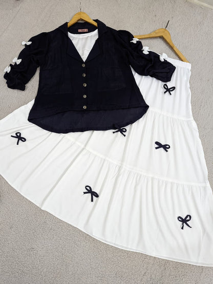 Skirt & Blouse Set