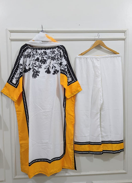 Long Tunic Kaftan Dress