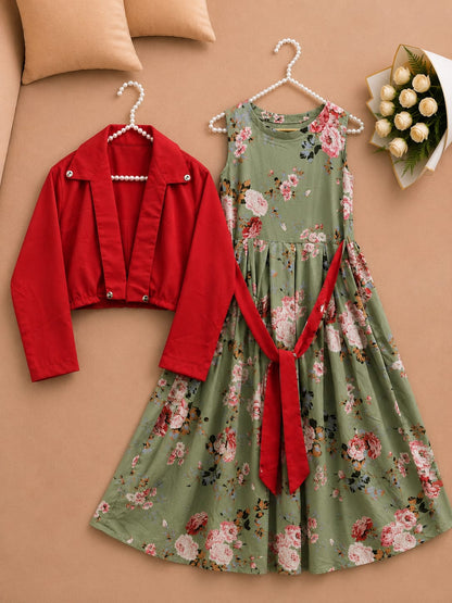 Printed Jacket Dress