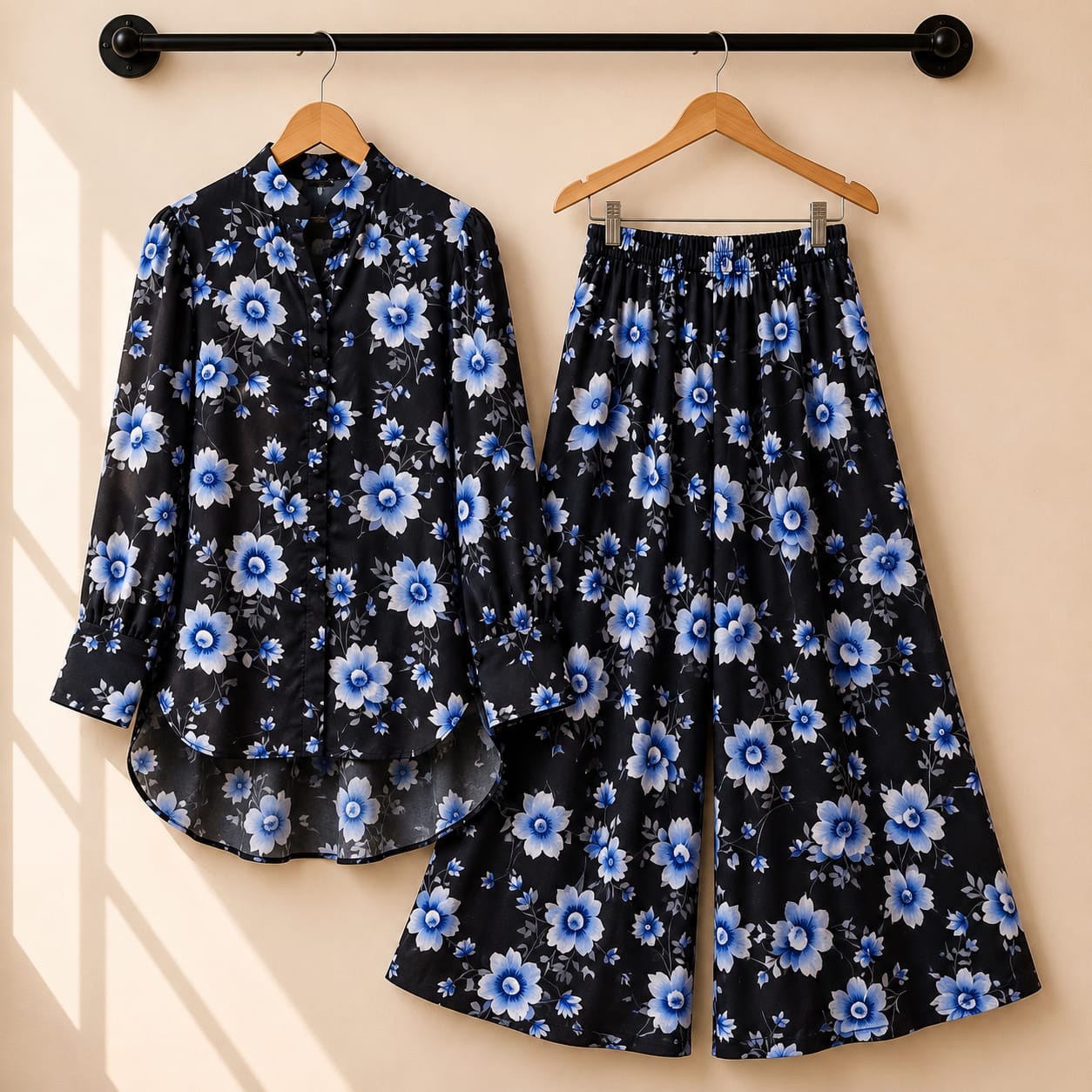 Floral Flapper Button