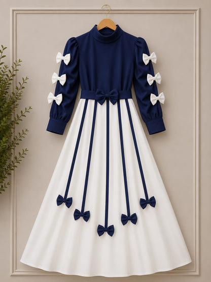 Camellia Bow dress