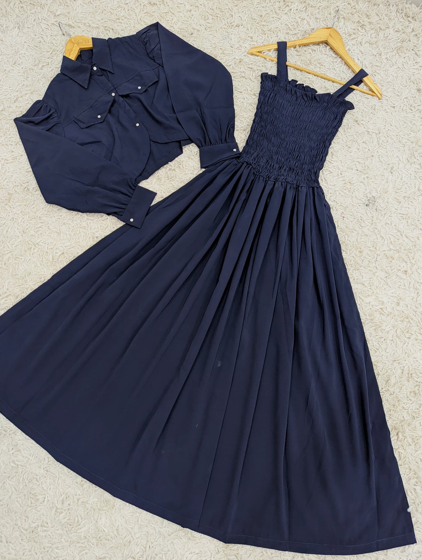 Smoking Jacket long Maxi