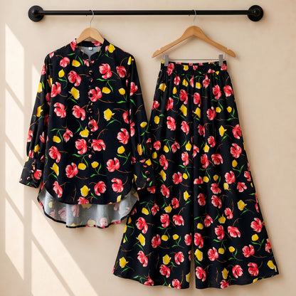 Floral Flapper Button
