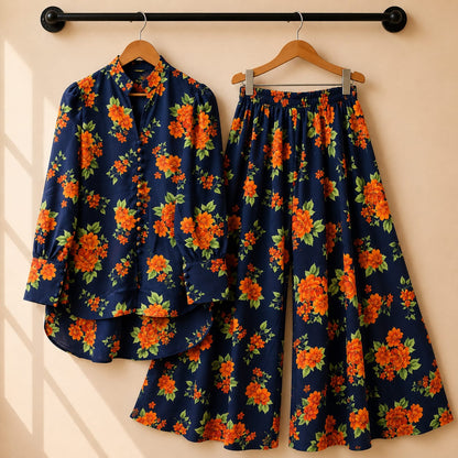 Floral Flapper Button