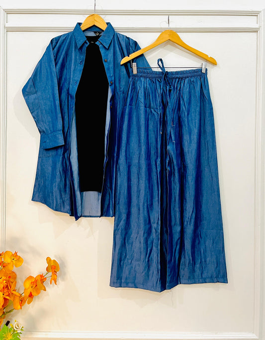 DENIM CO-ORD SET