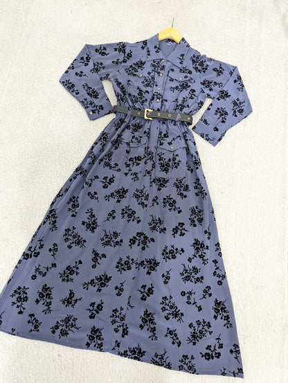 Western Printed Dress