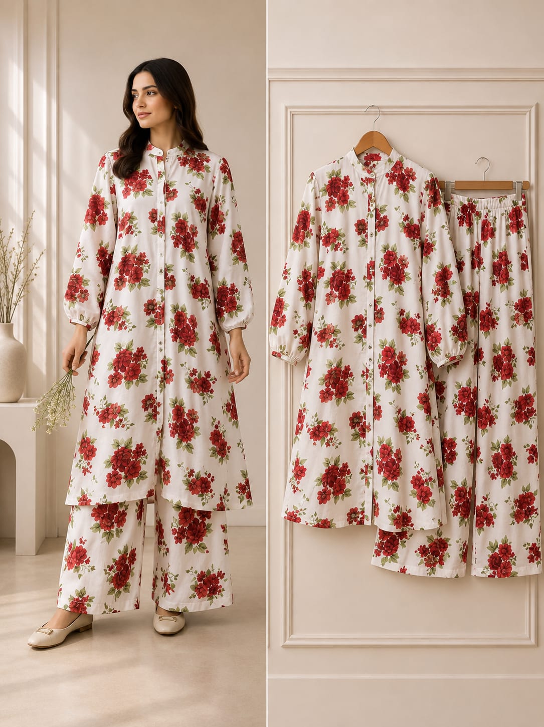 Floral 2-Piece Set