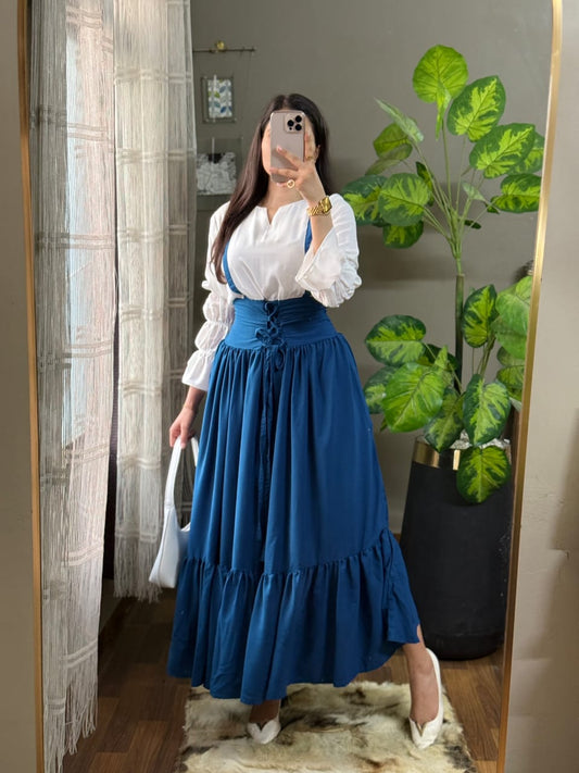 Elegant Frill Frock