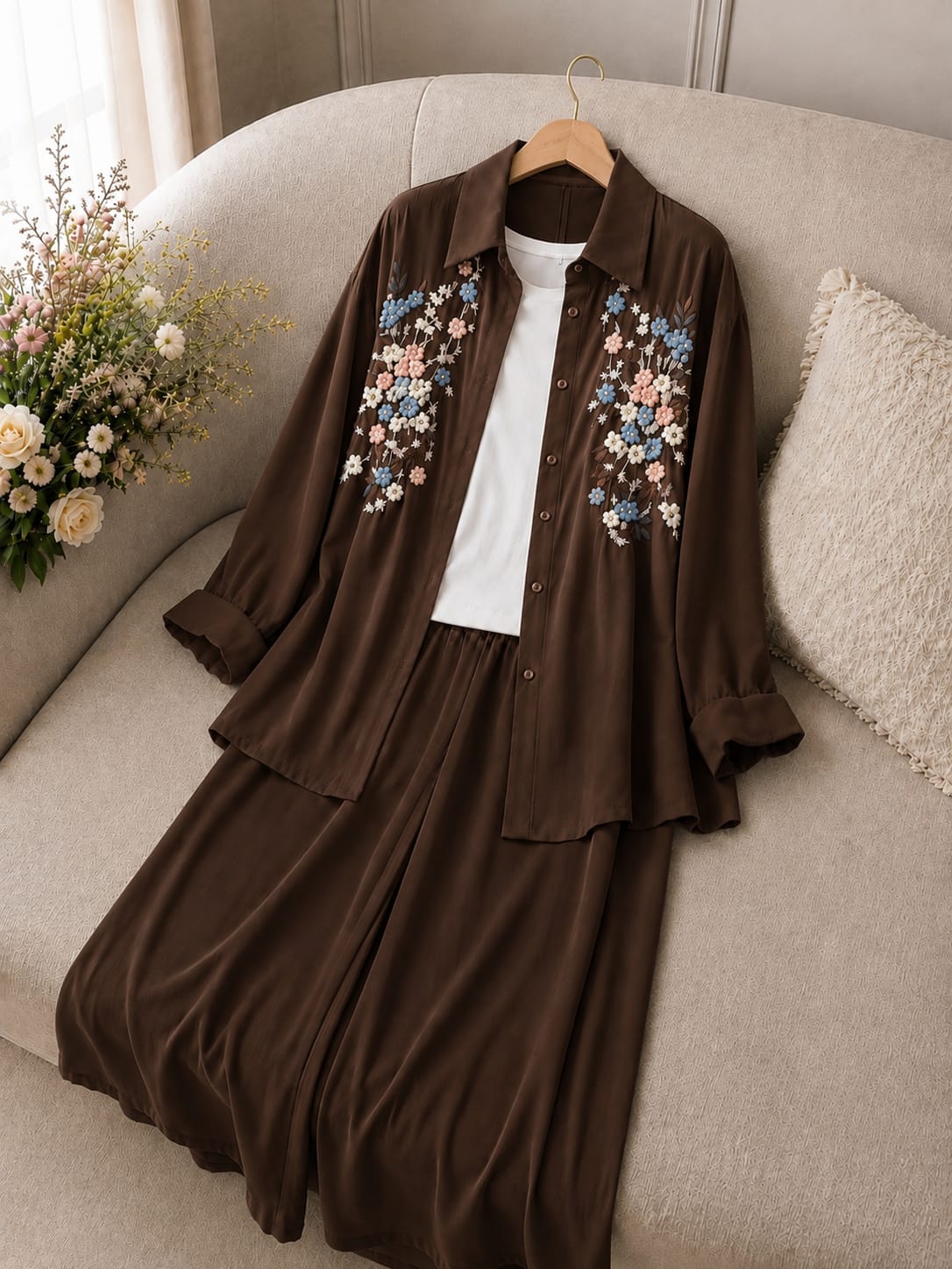 Embroidery Cordset