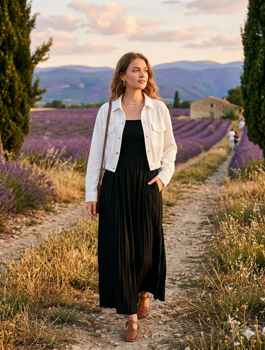 Black Berry Coat Maxi