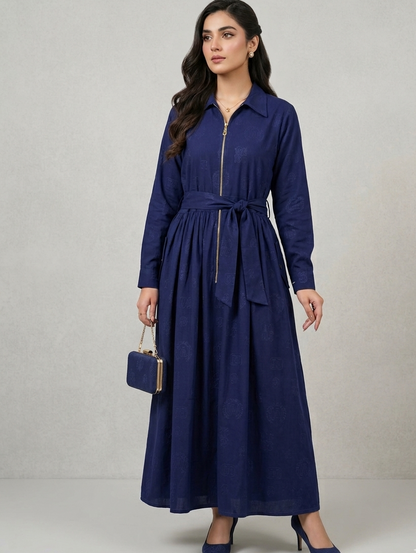 Long Zipper Coat