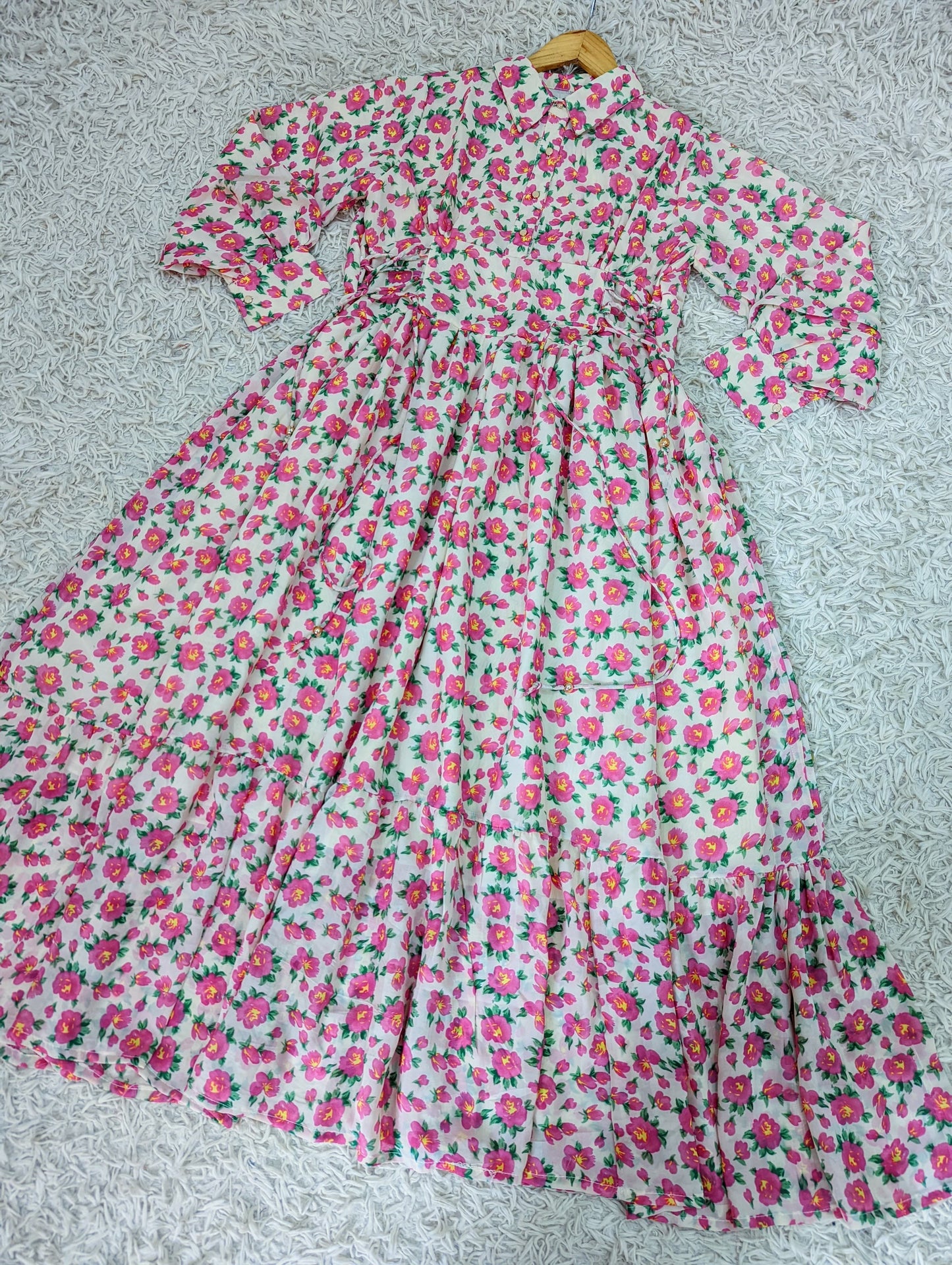 Side Dori Chiffon Maxi
