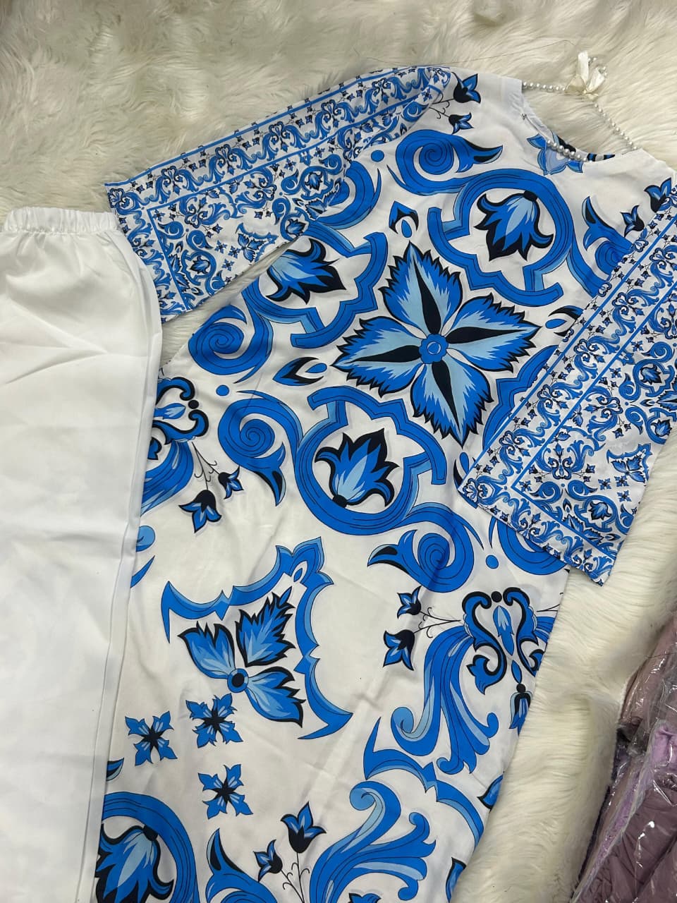 Long Two-Piece Kaftan