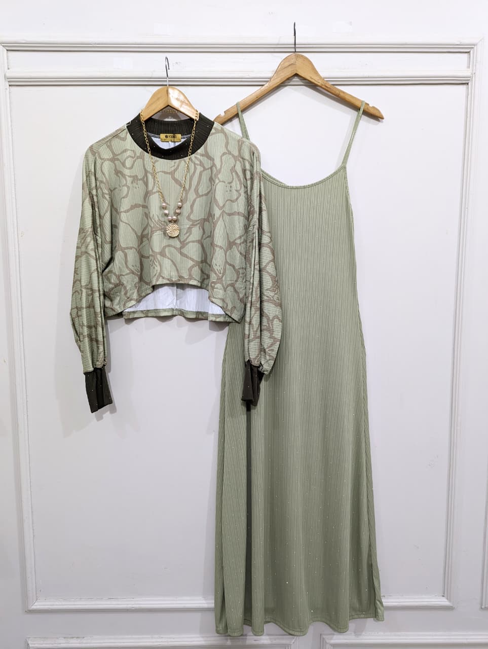 Embellished Maxi & Top