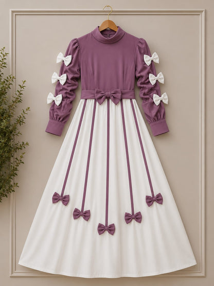 Camellia Bow dress
