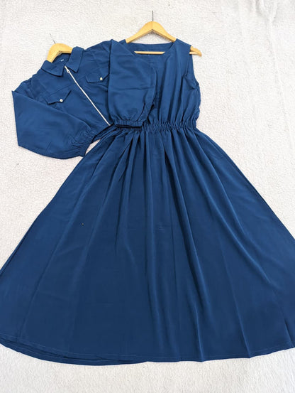 Zipper Cinched Maxi