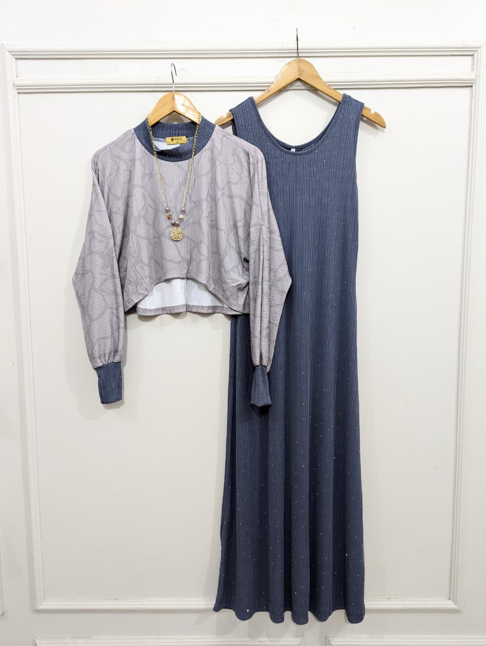 Embellished Maxi & Top