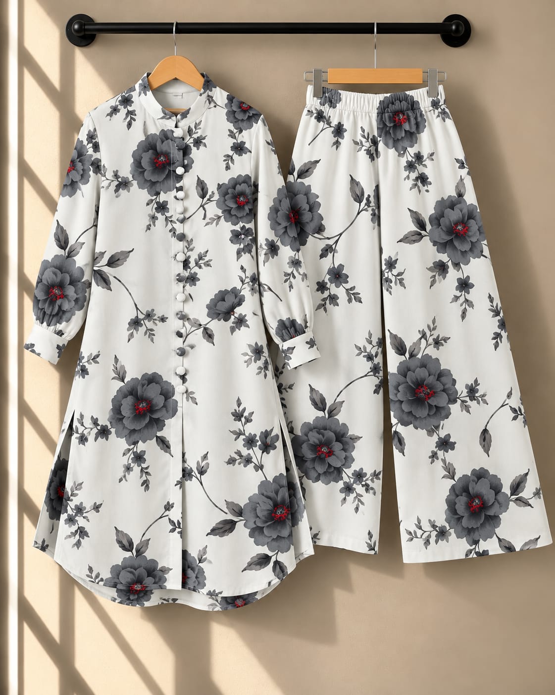 Long Floral 2 piece