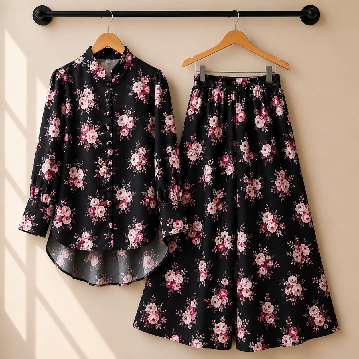 Floral Flapper Button