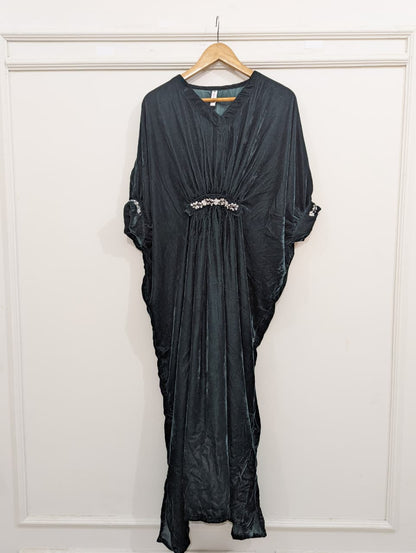 Velvet Embellished Kaftan