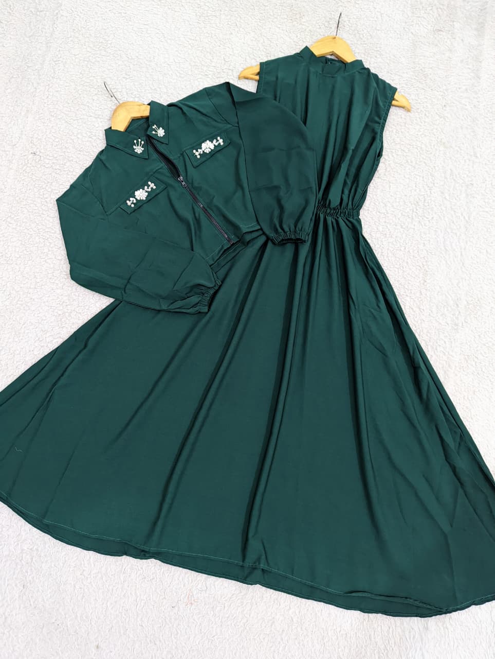 Embellished Jacket Maxi