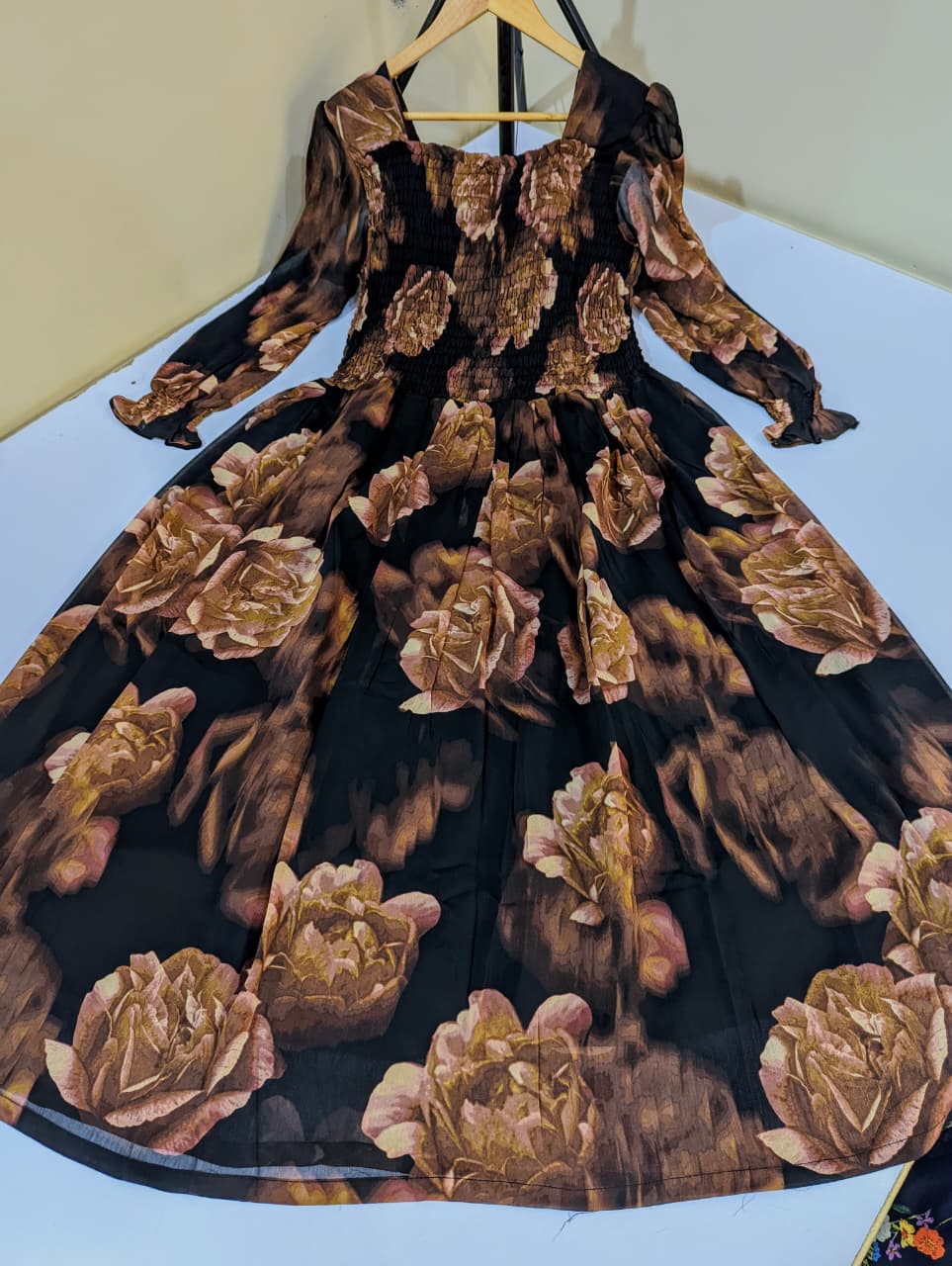 Floral Smoking Maxi