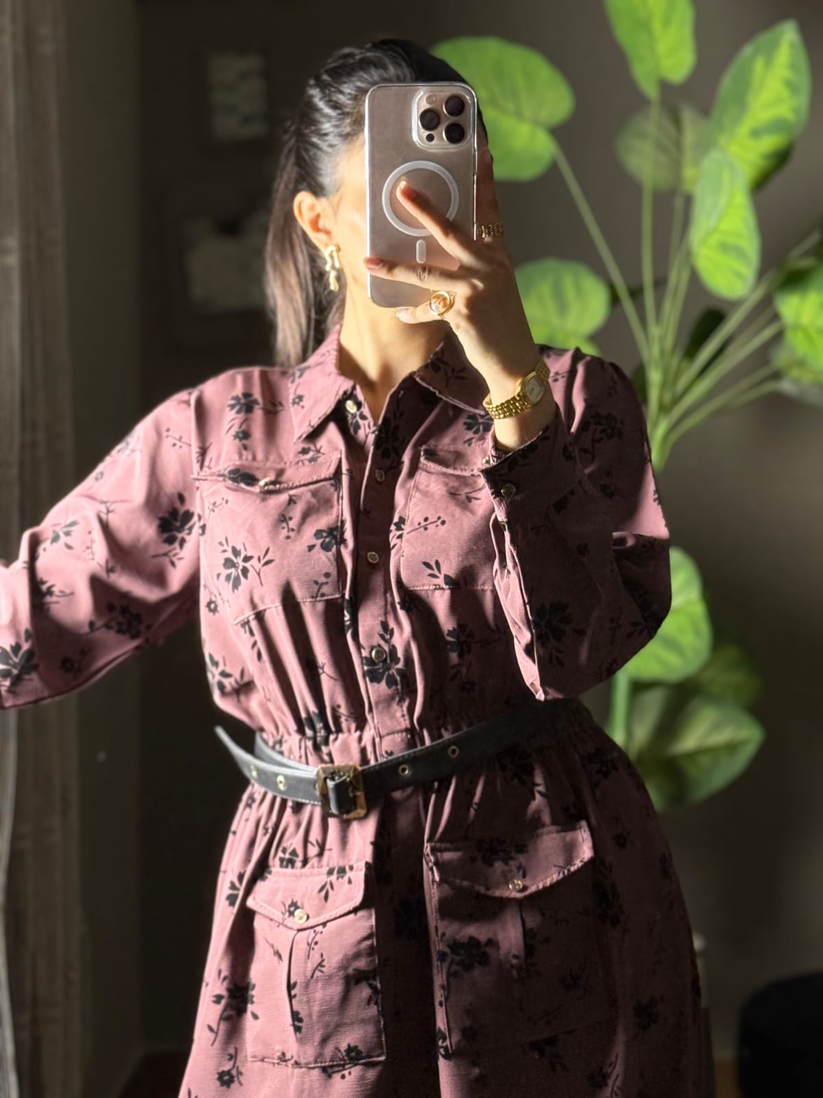 Western Printed Dress