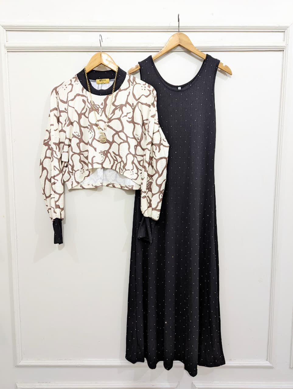 Embellished Maxi & Top