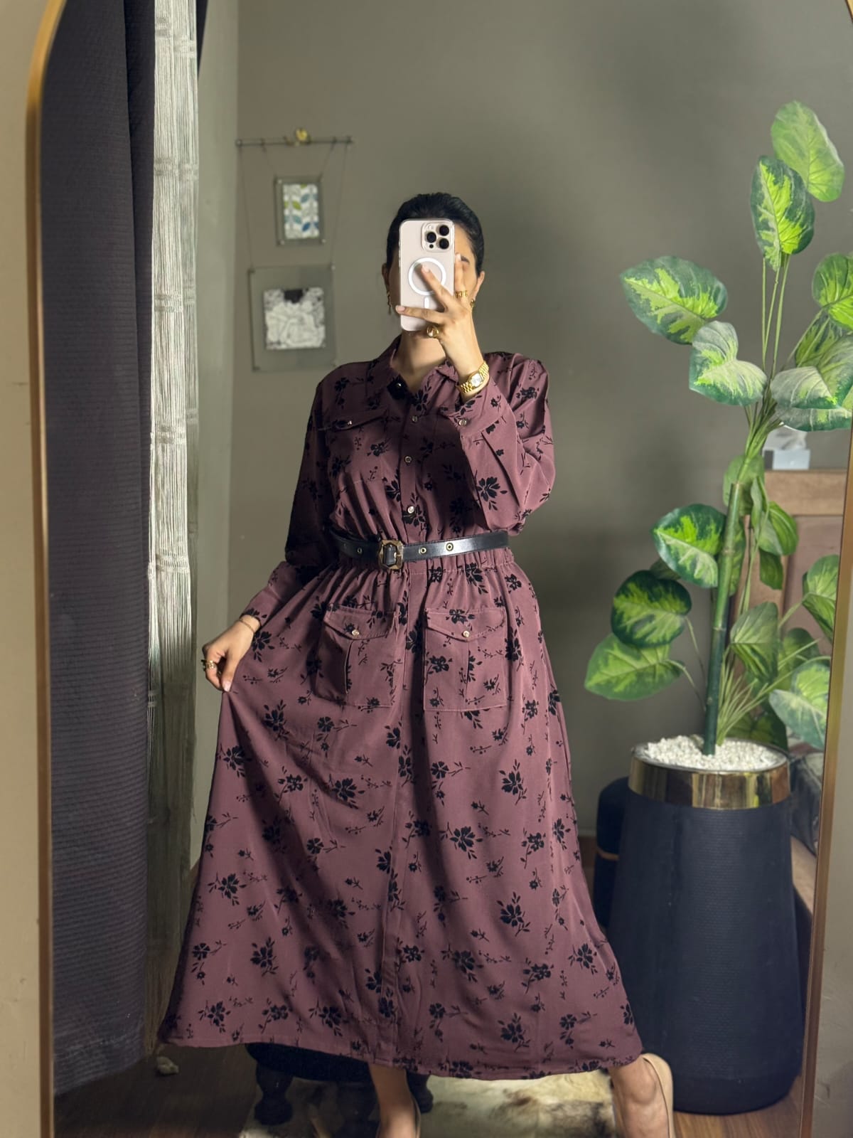 Western Printed Dress