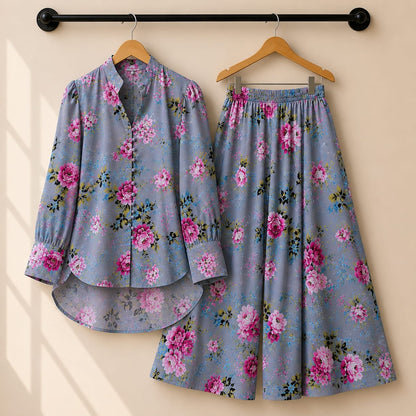 Floral Flapper Button