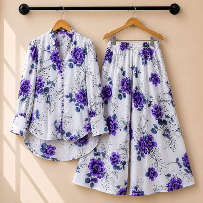 Floral Flapper Button