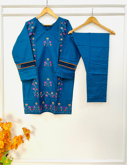 COTTON EMBROIDERY 2PCS