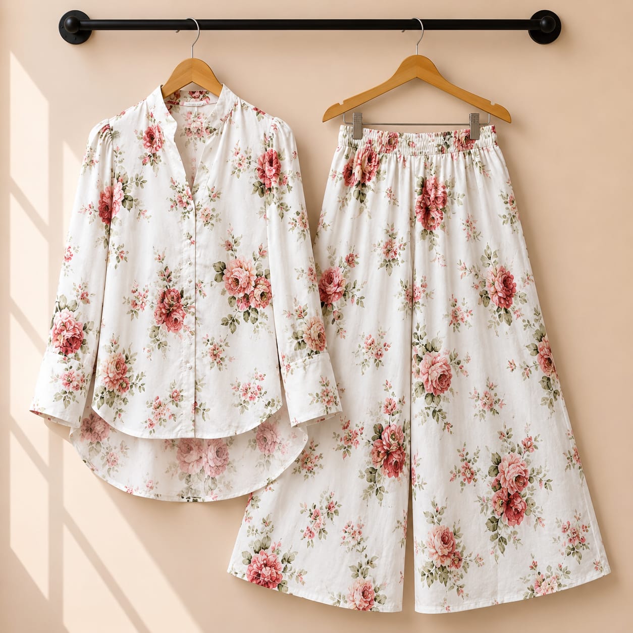 Floral Flapper Button
