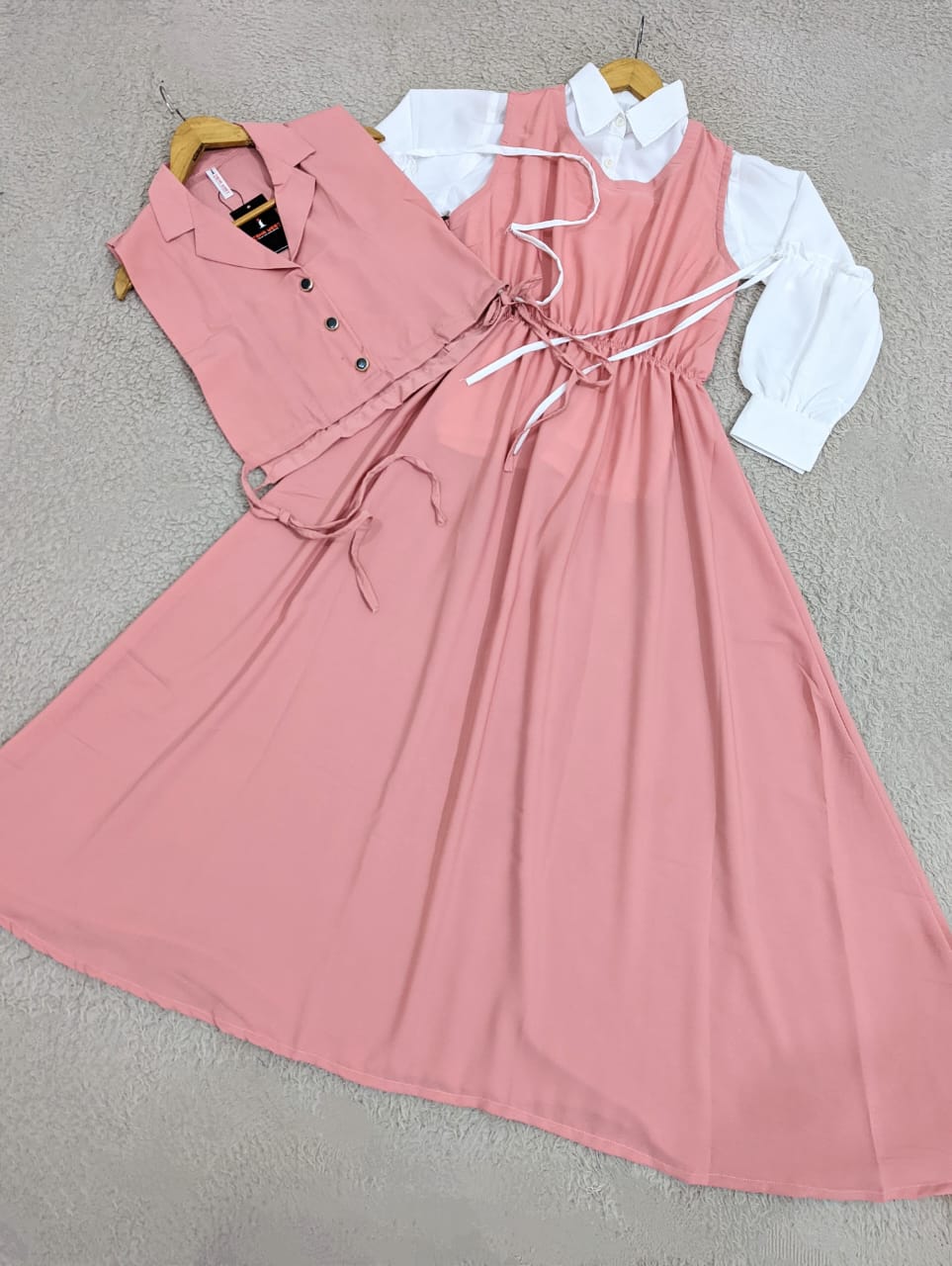 Waistcoat Maxi Dress