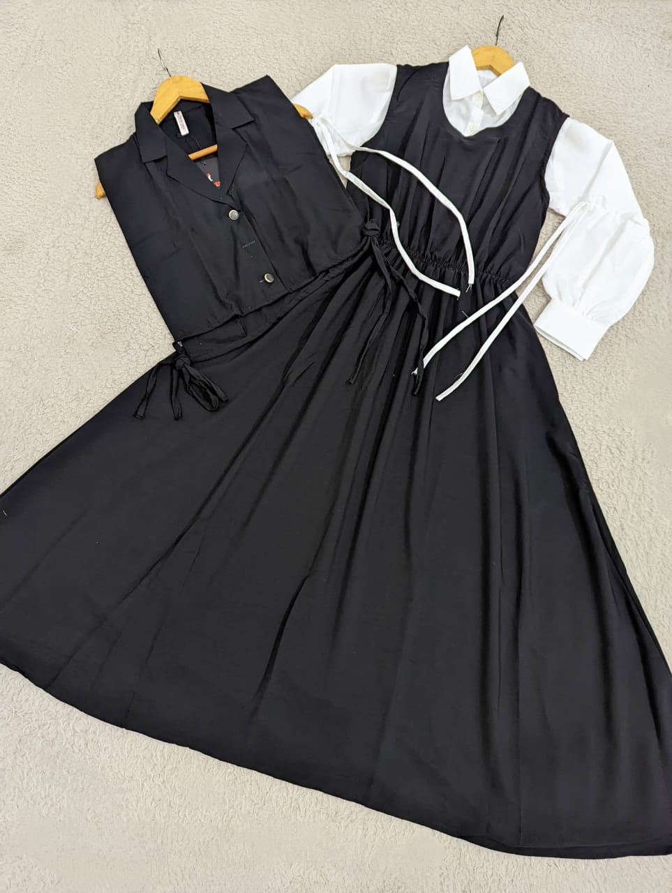 Waistcoat Maxi Dress