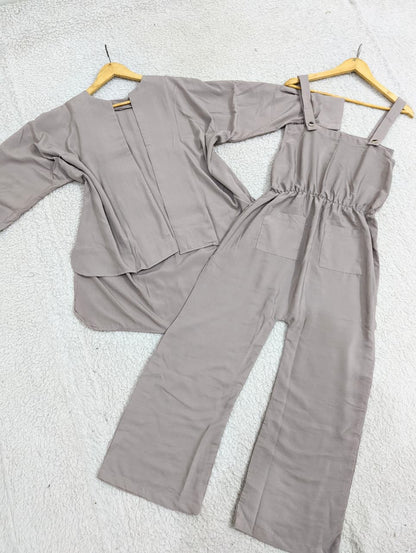 Jumpsuit With Coat
