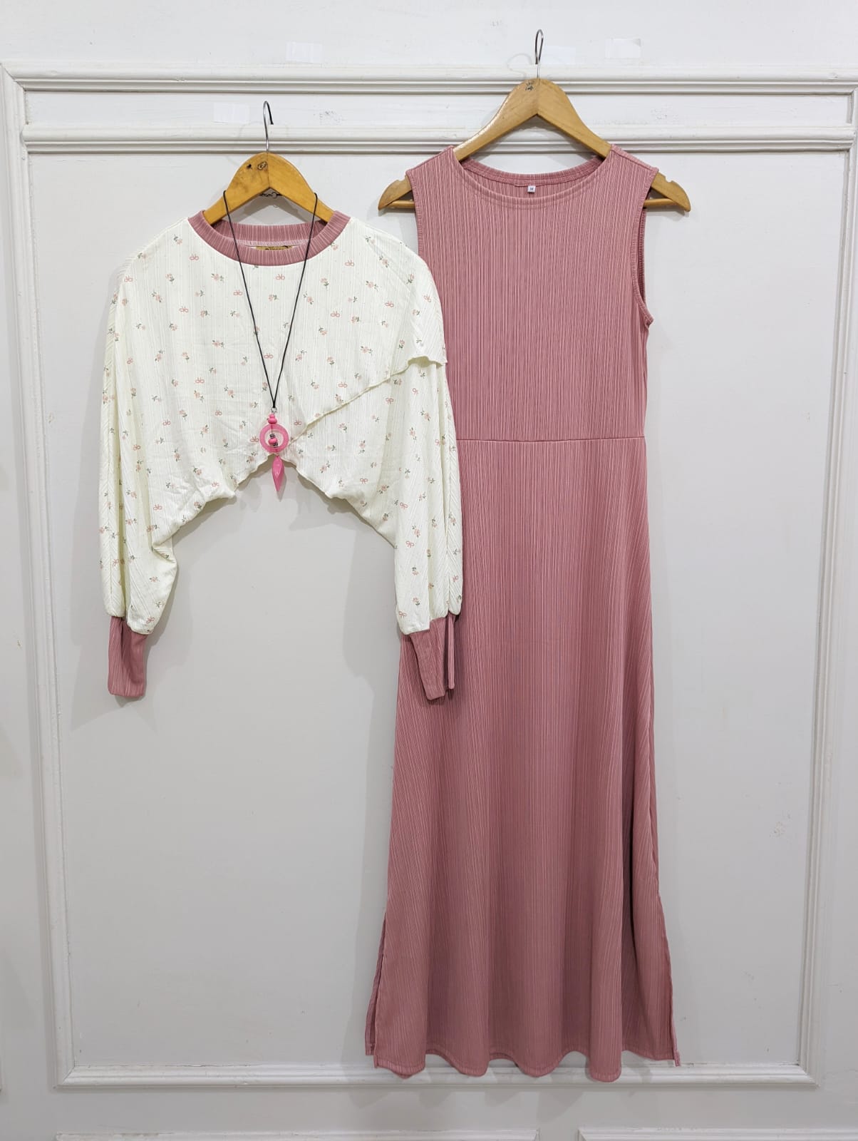 Layered pendent Top & Maxi
