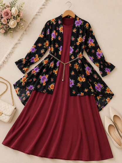 Mystic Rose (Coat Maxi)