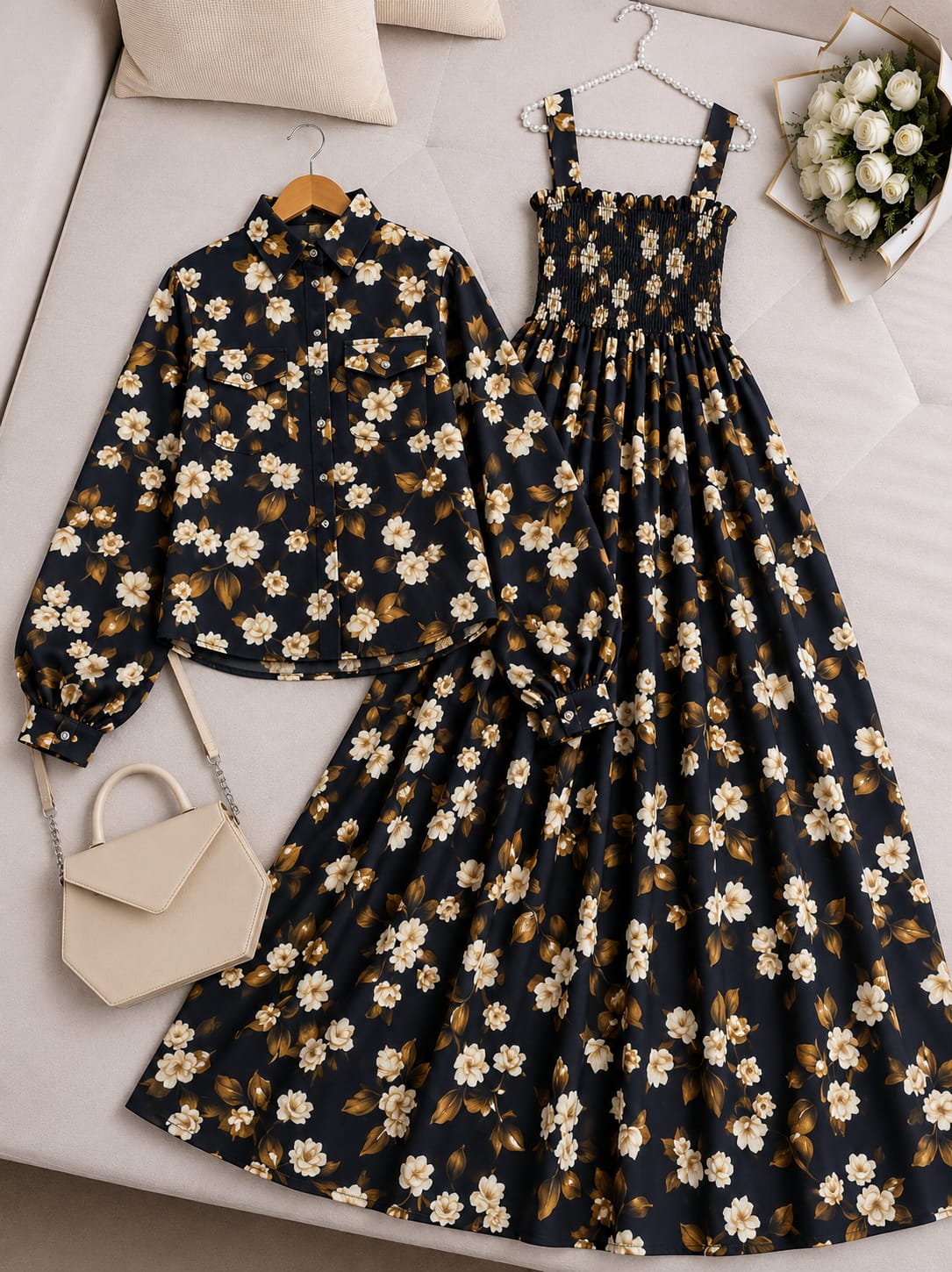 Luxe Smoking Maxi