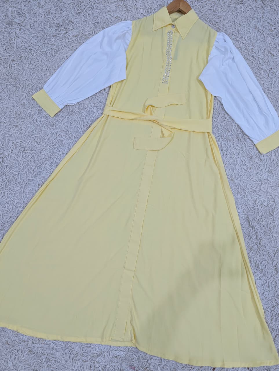 Hand Embellished Maxi