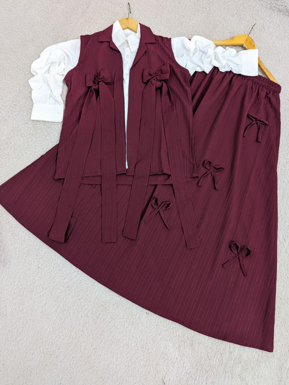 Bow Waist-Coat & Skirt