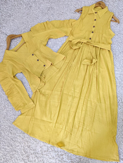 Timeless Wave (Jacket-Maxi)