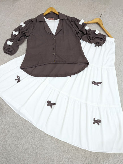 Skirt & Blouse Set
