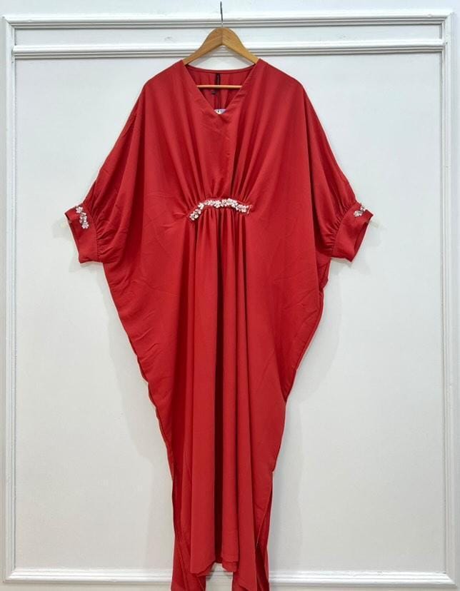 HANDWORK LONG KAFTAN