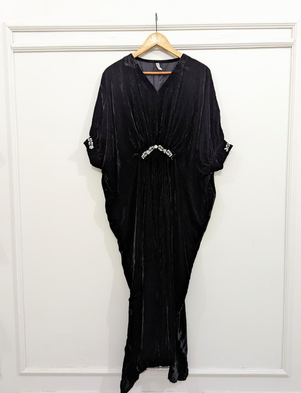 Velvet Embellished Kaftan