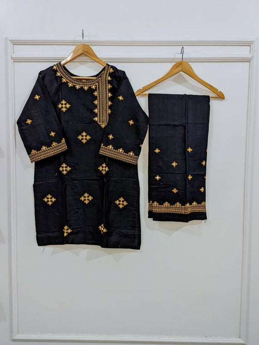 Trendy Embroidered (2 Piece)