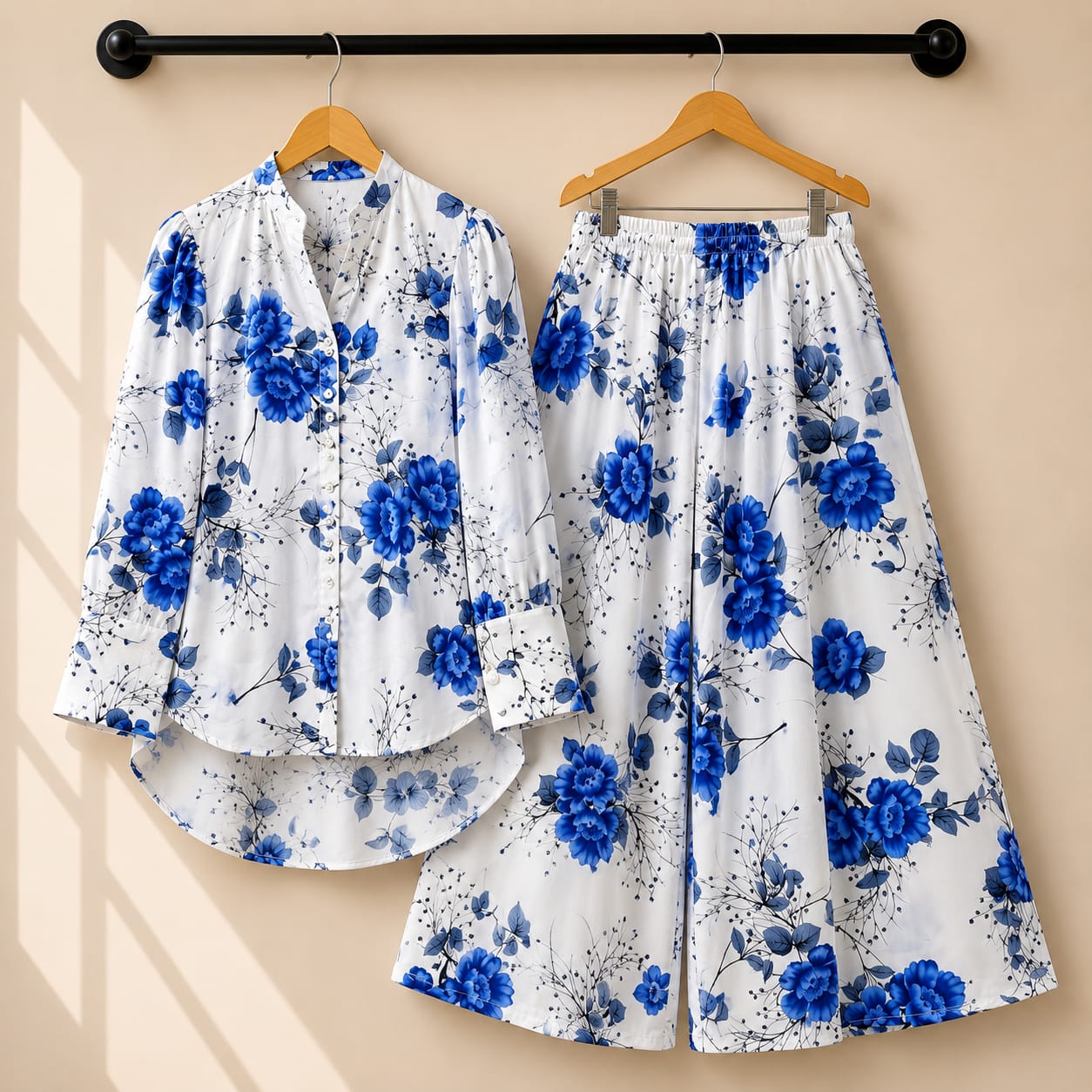 Floral Flapper Button