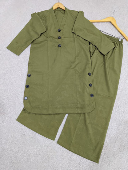 Solid Co-Ord Set